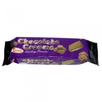 BIS021 - Chocolate Creams 12 x 125g x 200
A Crisp firm melt in your mouth Choc biscuit with a Vanilla flavoured Cream sandwiched in the middle.