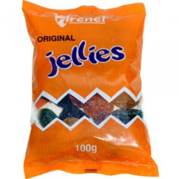 SWE048 - Jelly Original 20 x 100g x 52
﻿The Jelly Jubes of distinction.  The flavours and texture to behold.