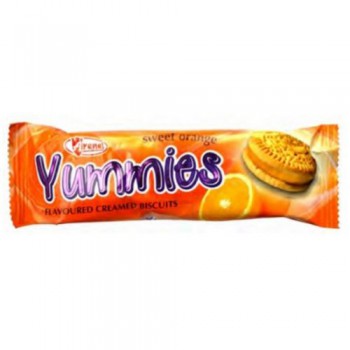 BIS041 - Mini Yummies Sweet Orange 48 x 33g x 200
Sweet citrus creamed biscuits, with a Sweet Orange flavour, packed for your enjoyment.