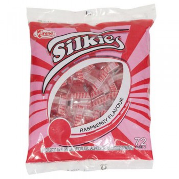 SWE005 - Silkies Raspberry 40 x 72 x 40
A smooth hard boiled sweet with a delicious Raspberry flavour.